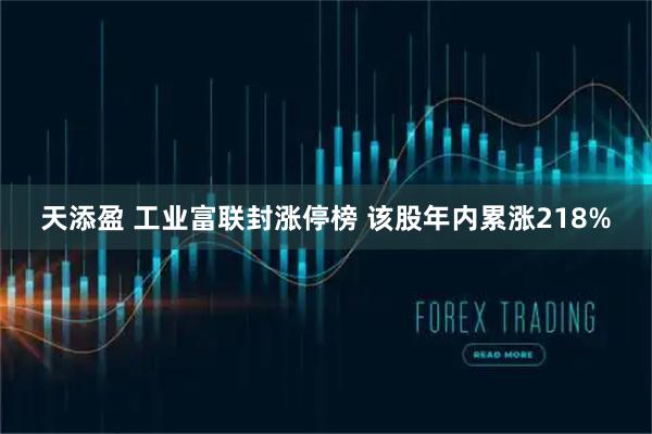 天添盈 工业富联封涨停榜 该股年内累涨218%