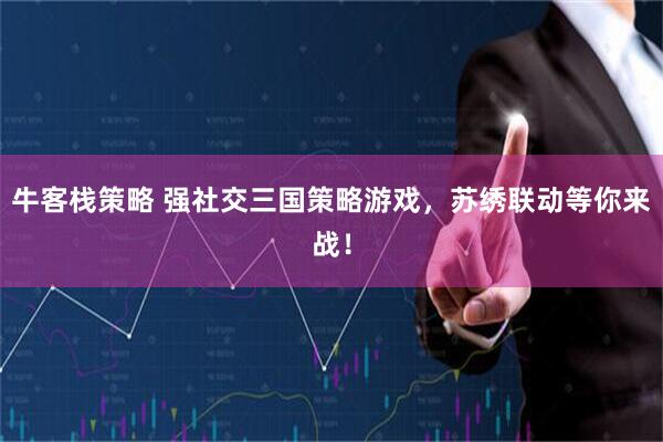 牛客栈策略 强社交三国策略游戏，苏绣联动等你来战！